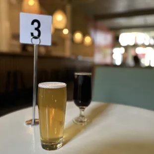 Nonalcoholic Pilsner & root beer