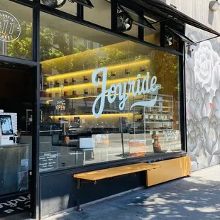 What a beautiful storefront.