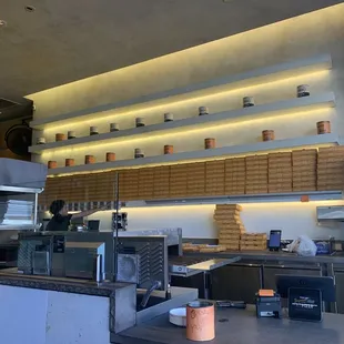 interior, sushi and sashimi