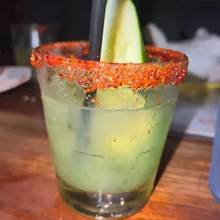 Cucumber Serrano margarita