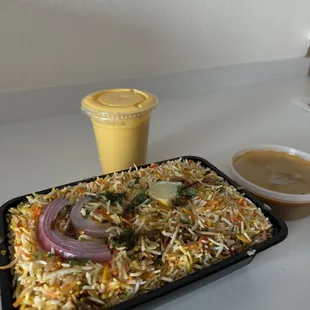 Lamb biryani