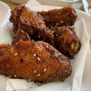 Soy Garlic Wings