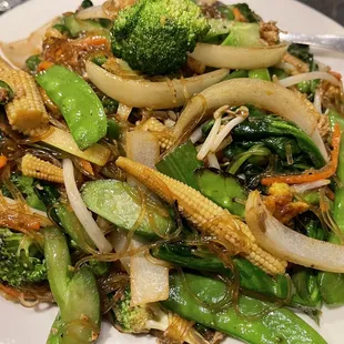 Pad Woon Sen with Vegetables