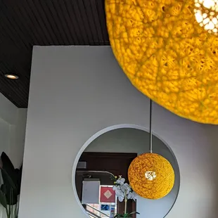 Inside the restaurant