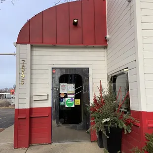 entrance