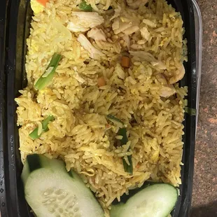 Curry fried rice