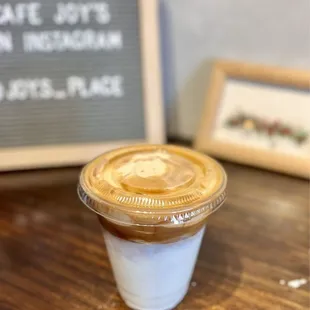 peanut butter cream latte
