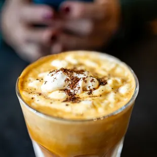 Peanut Butter Cream Latte ($8.50)