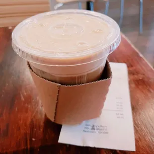 Peanut butter cream latte, is a thing