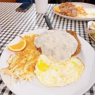 a plate of food