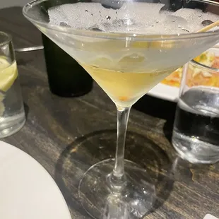 Extra dirty martini