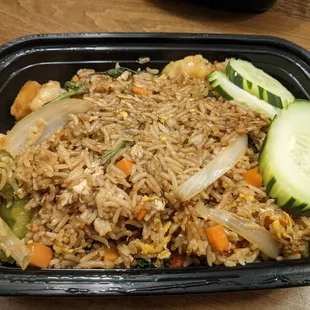 Fresh Basil Fried Rice