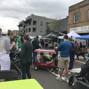 Springfield street party with Joyshtick urged and fries