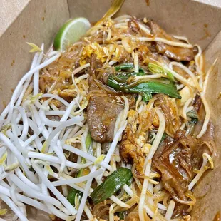 Beef Pad Thai