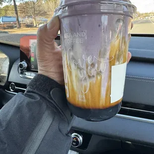 Taro Lava Brownsugar Freshmilk