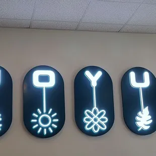 Joyu sign inside