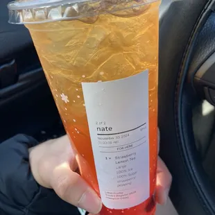 Strawberry Lemon Tea