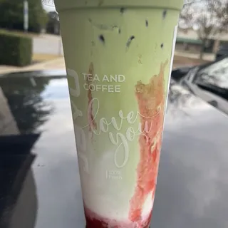 Volcano Matcha Fresh Milk