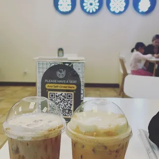 Hot Black Fresh Milk