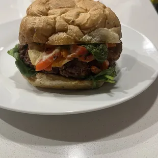 Crispy Chicken Pesto Sandwich