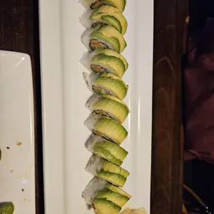Avocado roll, no fish