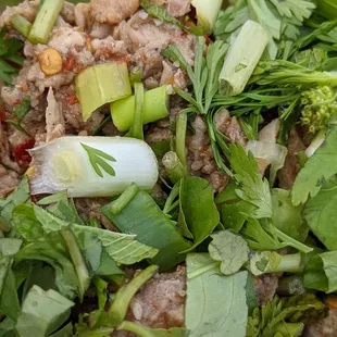 Chicken Larb