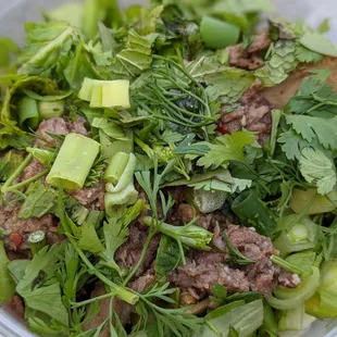 Beef Larb