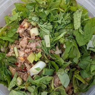 Chicken Larb