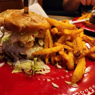 Bacon burger missing the bacon.