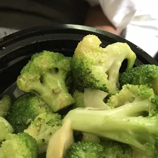 Worm in food.