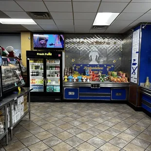 a view of a grocery store