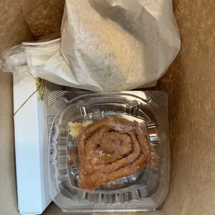 Chocolate, sticky bun, ube basque cheesecake