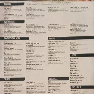 Same menu as The Breakfast Club.  Open 6 months and still has The Breakfast Club name on the menu!