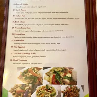 Menu October 2022