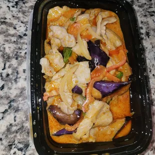 Thai Eggplant with pork!