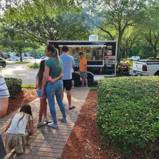 Came to my neighborhood tonight.