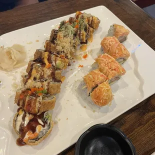 food, sushi, sushi and sashimi, sashimi