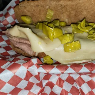 Hot Roast Beef Sandwich