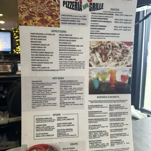 menu, sushi and sashimi