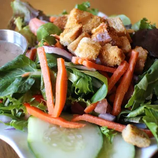 Pretty tasty house salad
