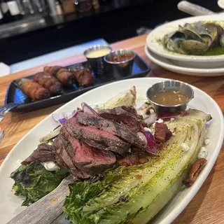 Grilled Romaine and Steak Salad