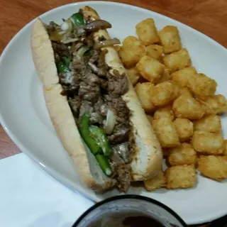 Philly Cheese Steak Sandwich