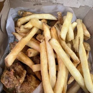 a box of fries