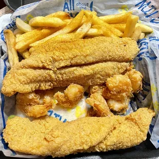 2 piece catfish 10 piece shrimp