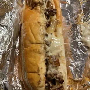 AMAAAAAZING beefy Philly Cheese Steak!!
