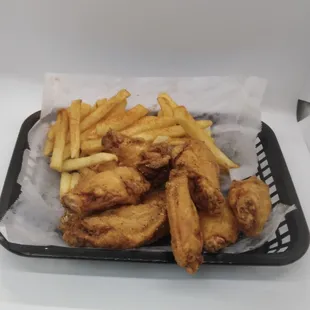 Wings dinner