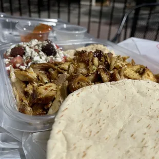 Chicken Shawarma Plate