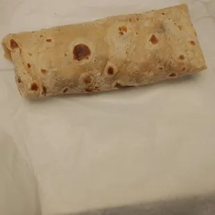 Carne Asada burrito. Huge. Hope it tastes as good as it looks.