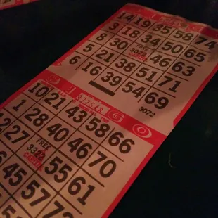 a close up of a lottoons on a table