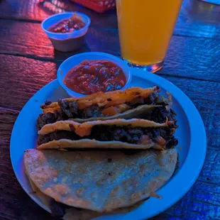 Taco Tuesday: ground beef taco&apos;s for $1 each.